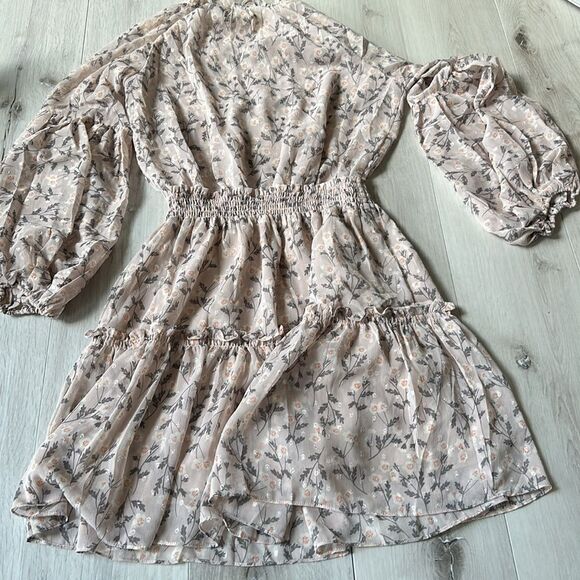LOVESTITCH Reagan Floral Mini Dress M Nwt - Picture 8 of 8